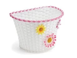 Kids White Flower Basket