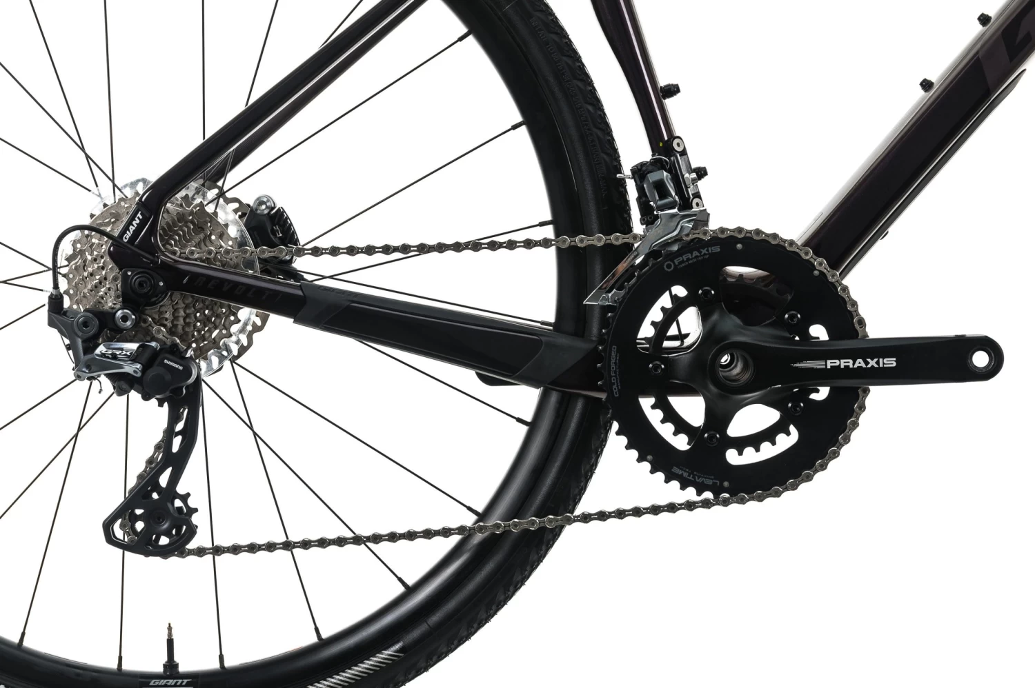 Giant Revolt Advanced 2 Gravel Bike - 2021, X-Large 6 Giant Revolt Advanced 2 Gravel Bike - 2021, X-Large - Image 4