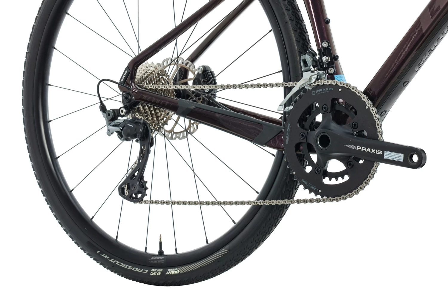 Giant Revolt Advanced 2 Gravel Bike - 2021, Medium 5 Giant Revolt Advanced 2 Gravel Bike - 2021, Medium - Image 3