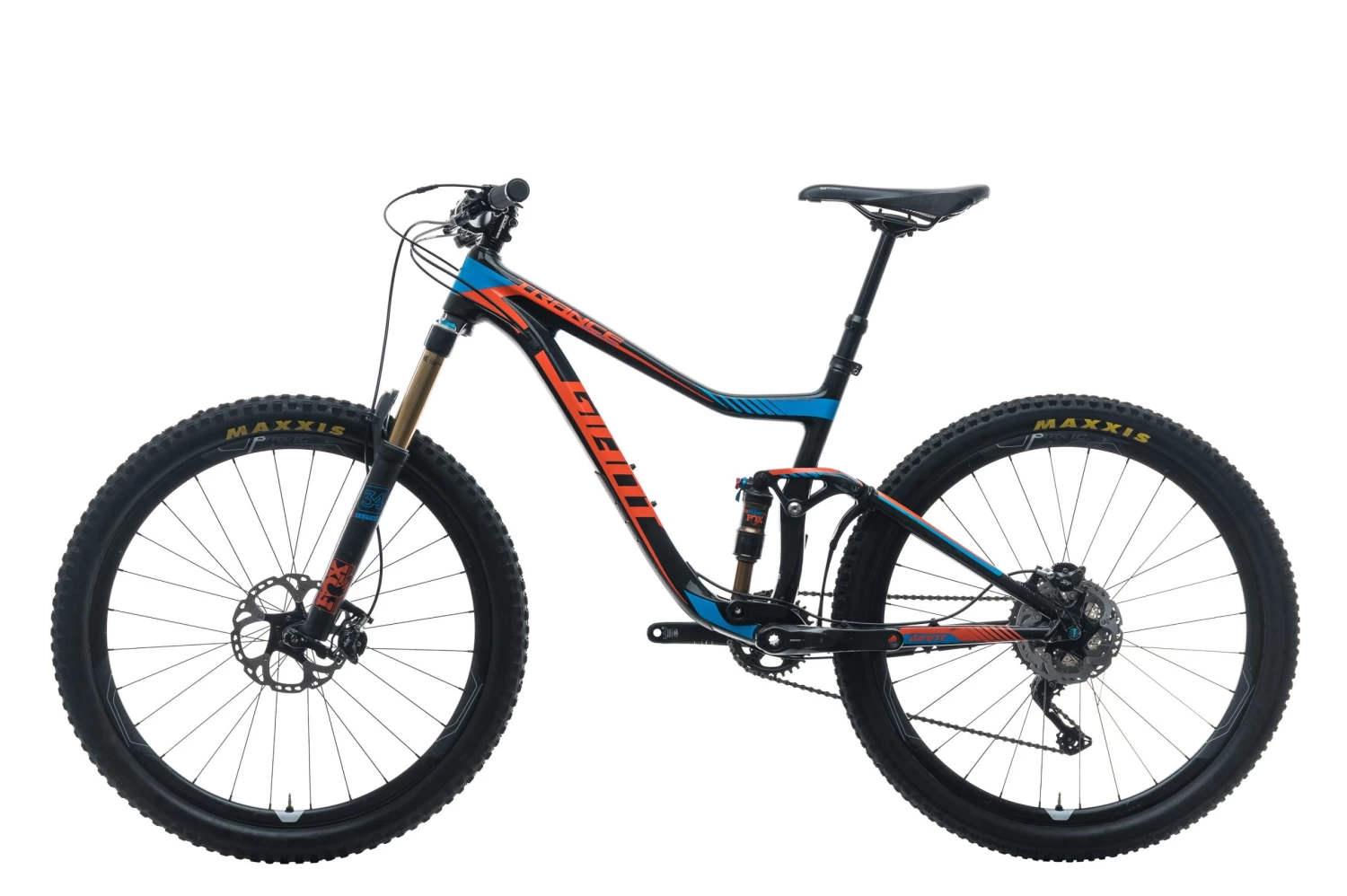 Giant Trance Advanced 27.5 1 Mountain Bike - 2016, Medium 4 Giant Trance Advanced 27.5 1 Mountain Bike - 2016, Medium - Image 2
