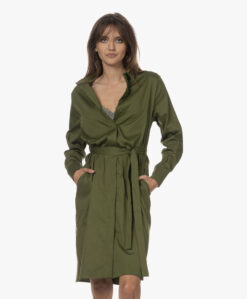 Lasalle Poplin Blousejurk Met Ceintuur - Juniper -Professional Bicycle Discount Store 1a77e074 5ab3 4214 b596 0b836d26e083 167