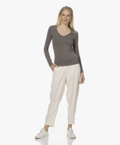 Majestic Filatures Soft Touch V-Hals Longsleeve - Militaire -Professional Bicycle Discount Store 220614 458f2315 04bf 43c1 a031 ac7d81bdc79a