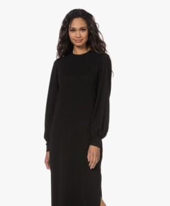 Enza Costa Lurex Jersey Maxi Jurk Met Split - Zwart -Professional Bicycle Discount Store 221206 5f1c509a 3232 4367 9686 28fa3c6379c5