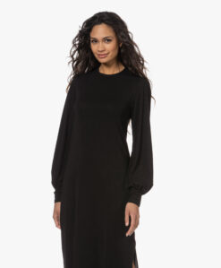 Enza Costa Lurex Jersey Maxi Jurk Met Split - Zwart -Professional Bicycle Discount Store 221206 6495dc4d ede4 4e4f ba9e c816a377f19b