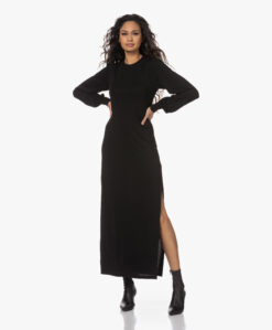 Enza Costa Lurex Jersey Maxi Jurk Met Split - Zwart -Professional Bicycle Discount Store 221206 aaadeb74 04a8 4dcb 8e58 971f7c298bb4