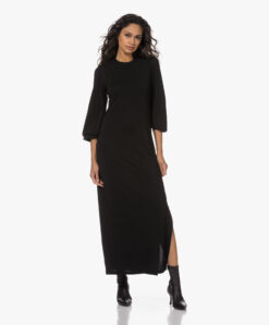 Enza Costa Lurex Jersey Maxi Jurk Met Split - Zwart -Professional Bicycle Discount Store 221206 edac1e92 8952 44ef 96f6 01c779823ca0