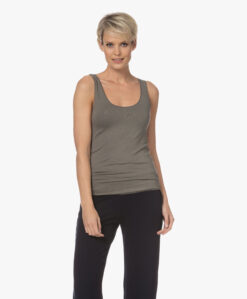 Majestic Filatures Abby Superwashed Tanktop - Militaire