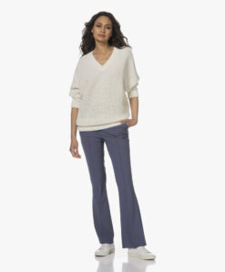 Sibin/Linnebjerg Ebba Merino Wolmix V-Hals Trui - Off-White -Professional Bicycle Discount Store 230321 b475ef36 2001 4dd2 bd9f b450040b09d7