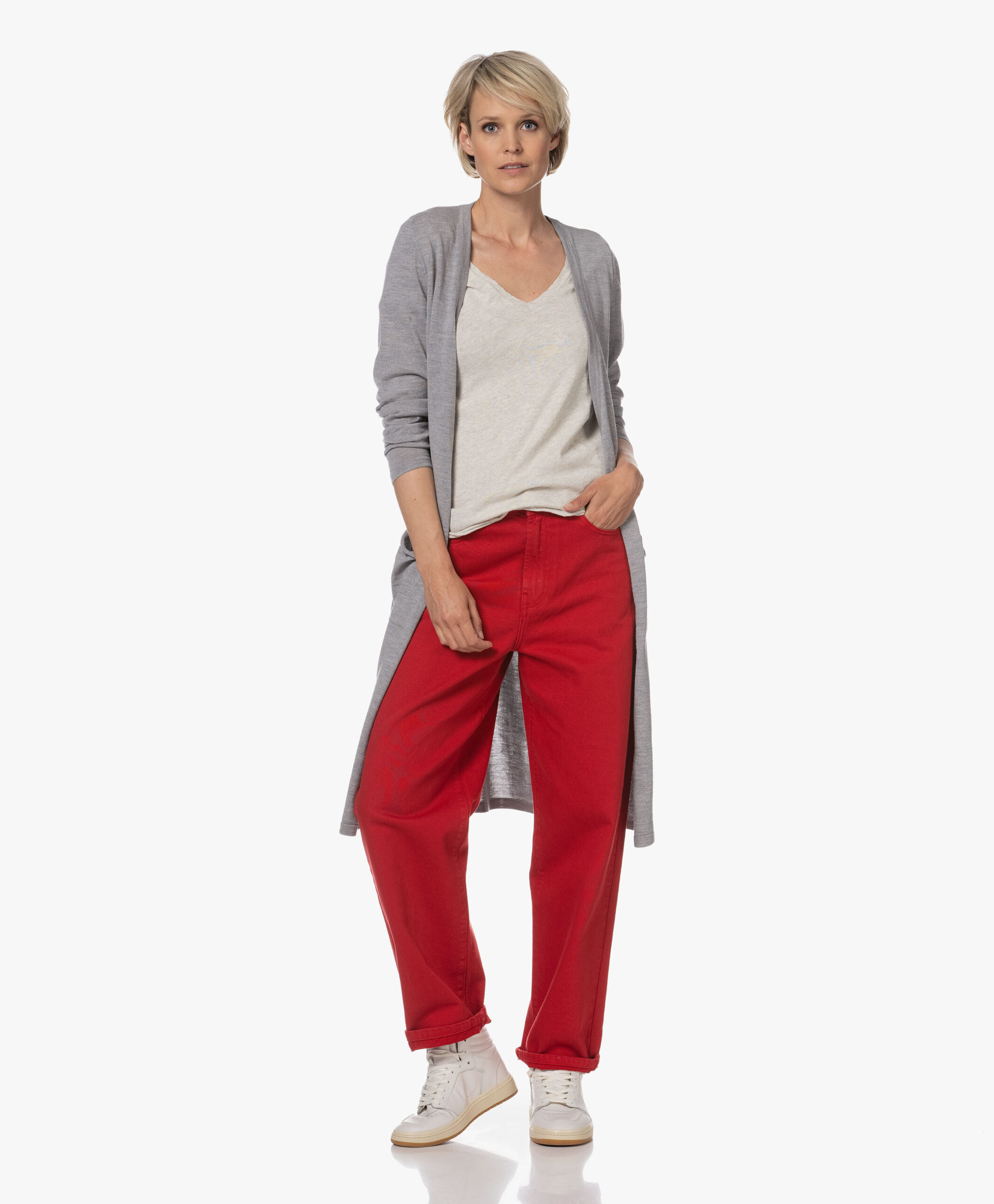 American Vintage Sonoma Slub Jersey T-Shirt - Polar Melange 15 American Vintage Sonoma Slub Jersey T-Shirt - Polar Melange - Image 13