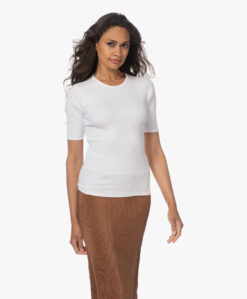 Rag & Bone The Essential Rib Pima Katoenen T-Shirt - Wit -Professional Bicycle Discount Store 230530 9495ee84 f5d4 4dbf a01e ab5860e77945