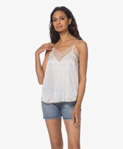 Iro Berwyn Zijden Camisole - Near White