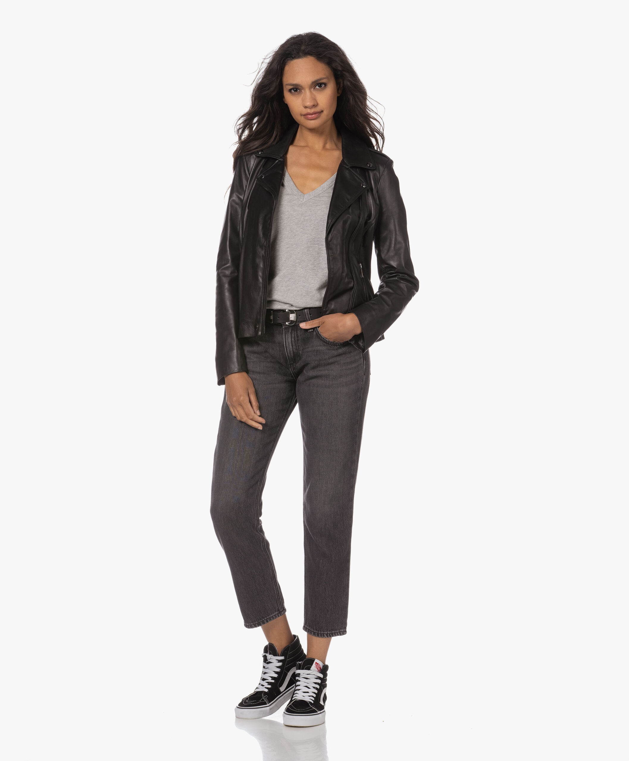 Rag & Bone The Vee T-Shirt - Grijs Mêlee 15 Rag & Bone The Vee T-Shirt - Grijs Mêlee - Image 13