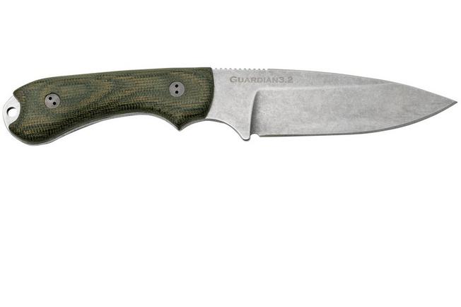 Bradford Knives Guardian 3, 32S-109-MC MagnaCut Sabre Stonewashed, 3D Camo Micarta, Fixed Knife 4 Bradford Knives Guardian 3, 32S-109-MC MagnaCut Sabre Stonewashed, 3D Camo Micarta, Fixed Knife - Image 2