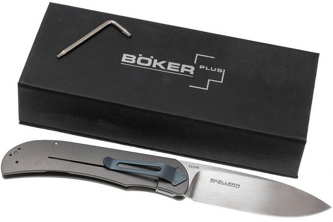 Böker Exskelibur I Titanium Pocket Knife, 01BO133 11 Böker Exskelibur I Titanium Pocket Knife, 01BO133 - Image 9