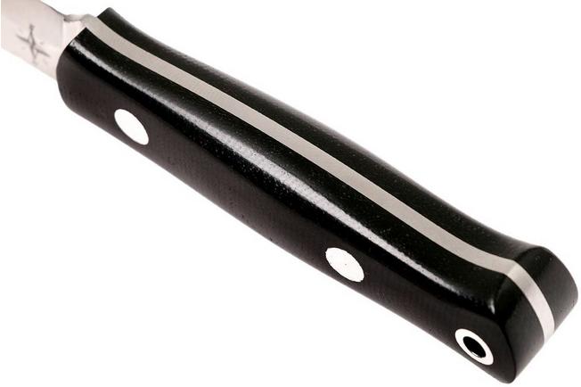 Bark River Mini Bushcrafter CPM 3V, Black Canvas Micarta 6 Bark River Mini Bushcrafter CPM 3V, Black Canvas Micarta - Image 4