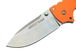Cold Steel 4 Max Scout 62RQORSW Orange Pocket Knife, Andrew Demko Design -Professional Bicycle Discount Store CS62RQORSW 03 coldsteel
