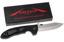 Emerson Mini CQC-8 Horseman Plain Edge, Stonewashed -Professional Bicycle Discount Store EM HRSM SF 09 emerson em hrsm sf 09