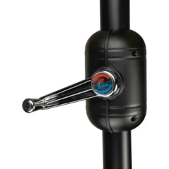 Northlight 15' Outdoor Patio Market Umbrella With Hand Crank, Black -Professional Bicycle Discount Store GUEST 1c3c7100 9690 4d86 a092 11db5749e252