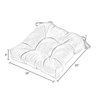 Palm Leaves Multi Outdoor Seat Cushion - Kensington Garden 9 Palm Leaves Multi Outdoor Seat Cushion - Kensington Garden - Image 7