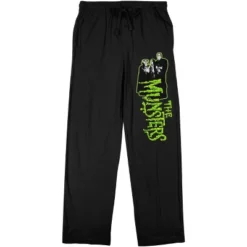The Munsters Series Title Logo Men's Black Graphic Sleep Pants -Professional Bicycle Discount Store GUEST 1f5b6b62 109f 4a79 9049 d46a6bf3c868