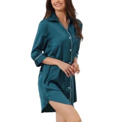 Cheibear Women's Button Down 3/4 Sleeve Mini Nightshirt Dress 15 Cheibear Women's Button Down 3/4 Sleeve Mini Nightshirt Dress -Professional Bicycle Discount Store GUEST 1ff39b77 abb1 4dab bcf2 300711aa782d