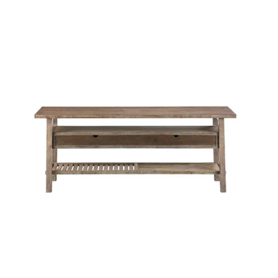 Sonoma TV Stand For TVs Up To 58" Gray - Boraam 4 Sonoma TV Stand For TVs Up To 58" Gray - Boraam - Image 2