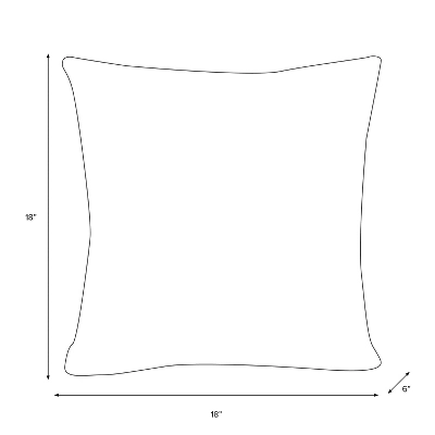 Delray Outdoor Throw Pillow Blue - Skyline Furniture 6 Delray Outdoor Throw Pillow Blue - Skyline Furniture - Image 4