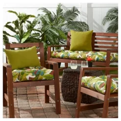 Palm Leaves Multi Outdoor Seat Cushion - Kensington Garden 10 Palm Leaves Multi Outdoor Seat Cushion - Kensington Garden -Professional Bicycle Discount Store GUEST 3515b674 bb59 40fd b2fc c9b69af7a011