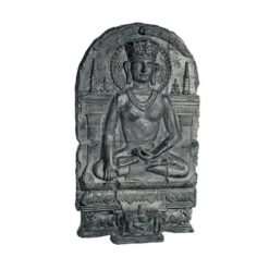 Design Toscano Earth Witness Buddha Sculptural Wall Frieze