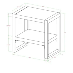 24" Loop Leg Urban Industrial Side Table Charcoal - Saracina Home 11 24" Loop Leg Urban Industrial Side Table Charcoal - Saracina Home -Professional Bicycle Discount Store GUEST 3f8f1d17 e90f 402e 8511 481375e2a0cc