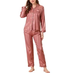 Cheibear Womens Satin Sleepwear Soft Button Down Nightwear With Pants Lounge Pajama Set 13 Cheibear Womens Satin Sleepwear Soft Button Down Nightwear With Pants Lounge Pajama Set -Professional Bicycle Discount Store GUEST 43a20aec faf3 4afa a316 663b536ef5e3