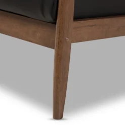 Venza Mid Century Modern Walnut Wood Faux Leather Lounge Chair Black - Baxton Studio 14 Venza Mid Century Modern Walnut Wood Faux Leather Lounge Chair Black - Baxton Studio -Professional Bicycle Discount Store GUEST 44360b8b 6af0 47d3 a9b8 c6ab98499638