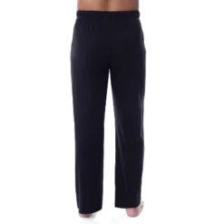 Harry Potter Womens' Hogwarts Splatter Paint House Crest Sleep Pajama Pants Black