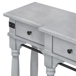 Vintage Style 60" Console Table With Storage Drawers And Bottom Shelf - ModernLuxe -Professional Bicycle Discount Store GUEST 4b68f105 39d0 4114 a5e3 39ea479de46f