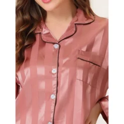 Cheibear Womens Satin Sleepwear Soft Button Down Nightwear With Pants Lounge Pajama Set 11 Cheibear Womens Satin Sleepwear Soft Button Down Nightwear With Pants Lounge Pajama Set -Professional Bicycle Discount Store GUEST 549f96d2 5478 45ab b2b7 163dbb47a630