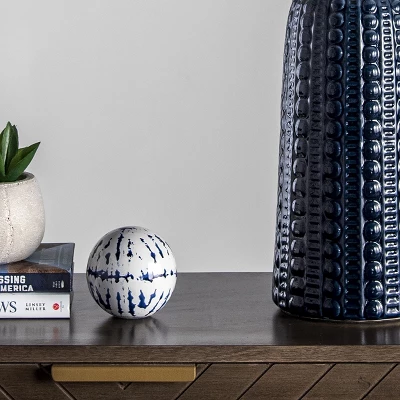 NuLOOM Flint 30" Ceramic Table Lamp 4 NuLOOM Flint 30" Ceramic Table Lamp - Image 3