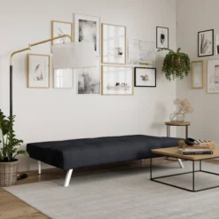 Sorenson Convertible Futon Sofa Bed Charcoal - Serta -Professional Bicycle Discount Store GUEST 5c20df7f 282d 4758 aa7b 3b3136b0bd67