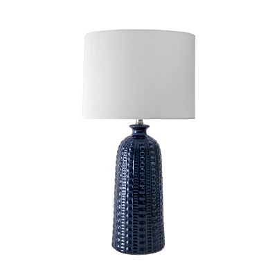 NuLOOM Flint 30" Ceramic Table Lamp 5 NuLOOM Flint 30" Ceramic Table Lamp - Image 4