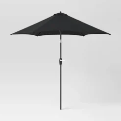 9'x9' Patio Market Umbrella - Black Pole - Room Essentials™ -Professional Bicycle Discount Store GUEST 5f8c1ba4 b215 436e b405 cba09e084dfe