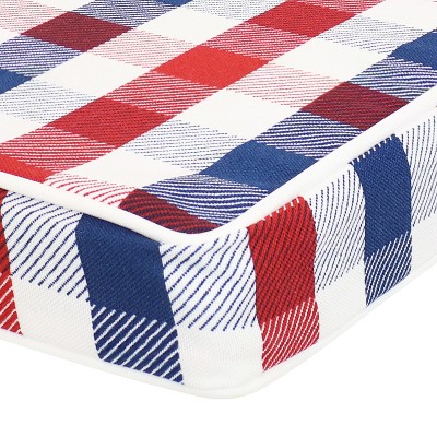 Sunnydaze Decor Sunnydaze Square Indoor/Outdoor Seat Cushions With Ties - 17" Square X 2" Thick - Americano - 2-Pack 6 Sunnydaze Decor Sunnydaze Square Indoor/Outdoor Seat Cushions With Ties - 17" Square X 2" Thick - Americano - 2-Pack - Image 4