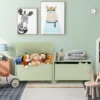 Costway Kids Toy Box W/Safety Hinge Wood Storage Chest Flip-Top Storage Organizer Green -Professional Bicycle Discount Store GUEST 640464f0 dba7 4da1 9997 e1bce0a84a9f