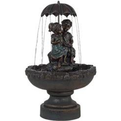 John Timberland Boy And Girl Under Umbrella Modern Outdoor Water Fountain 40" For Yard Garden Patio Home Deck Porch House Exterior Balcony Roof Decor 13 John Timberland Boy And Girl Under Umbrella Modern Outdoor Water Fountain 40" For Yard Garden Patio Home Deck Porch House Exterior Balcony Roof Decor -Professional Bicycle Discount Store GUEST 6751e379 79aa 44f0 847d 51886bddcad5