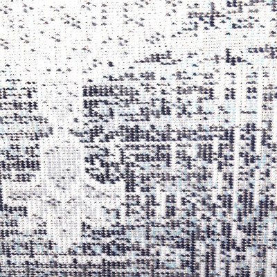 Sofia Magnolia 7'9" X 10'2" Outdoor Patio Rug Navy Blue - Nicole Miller 4 Sofia Magnolia 7'9" X 10'2" Outdoor Patio Rug Navy Blue - Nicole Miller - Image 2