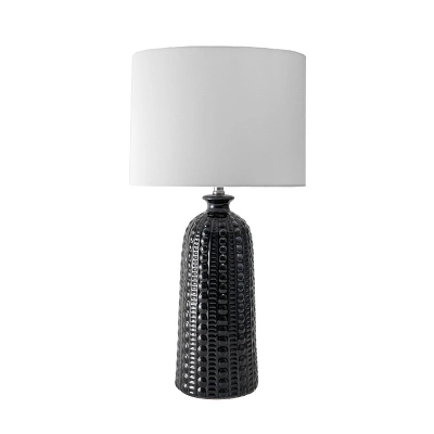 NuLOOM Flint 30" Ceramic Table Lamp 6 NuLOOM Flint 30" Ceramic Table Lamp - Image 5