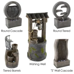 Nature Spring 4-Tier Wishing Well Outdoor Fountain With Cascading Waterfall - 32.5" 9 Nature Spring 4-Tier Wishing Well Outdoor Fountain With Cascading Waterfall - 32.5" -Professional Bicycle Discount Store GUEST 79107794 51e9 412f a3db fc14f252a720