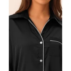 Cheibear Women's Button Down 3/4 Sleeve Mini Nightshirt Dress 11 Cheibear Women's Button Down 3/4 Sleeve Mini Nightshirt Dress -Professional Bicycle Discount Store GUEST 794b4455 662a 47ac 91b3 6eb2cbcb60ad