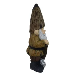 16" Magnesium Oxide Indoor/Outdoor Garden Gnome With Shovel And Plant Statue Brown - Alpine Corporation -Professional Bicycle Discount Store GUEST 86dd2158 60ee 4dad 8b14 0e6afab4fbbc
