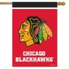 Briarwood Lane Chicago Blackhawks House Flag NHL Licensed 28" X 40" -Professional Bicycle Discount Store GUEST 88dd1efc 3f53 46d0 ab73 7f3d6241f297