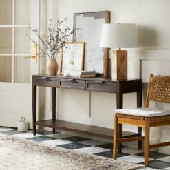 East Bluff Woven Drawer Console Table - Threshold™ Designed With Studio McGee