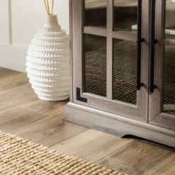 Avalene Modern Farmhouse 4 Door Glass Window Pane TV Stand For TVs Up To 65" - Saracina Home -Professional Bicycle Discount Store GUEST 8d04b13a 5ca0 45f5 a4a7 17cb06dc5f95